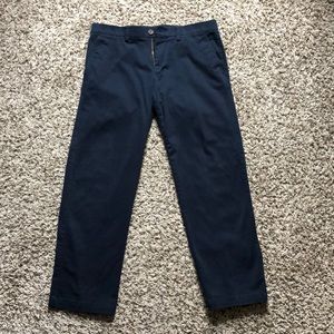 Haggar Clothing Navy Dress Pants